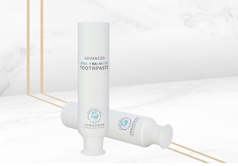 Custom 100g 120g PE Soft Squeeze Cosmetic Tubes Packaging For Toothpaste