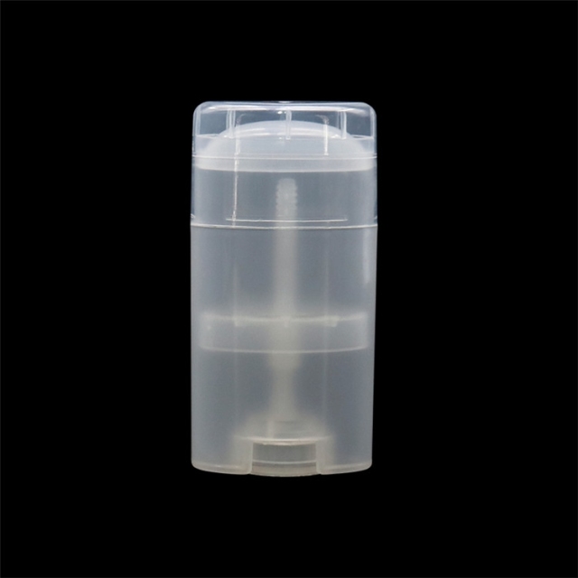 Transparent 30g Twist Up Deodorant Tubes Container For Cosmetic Packaging