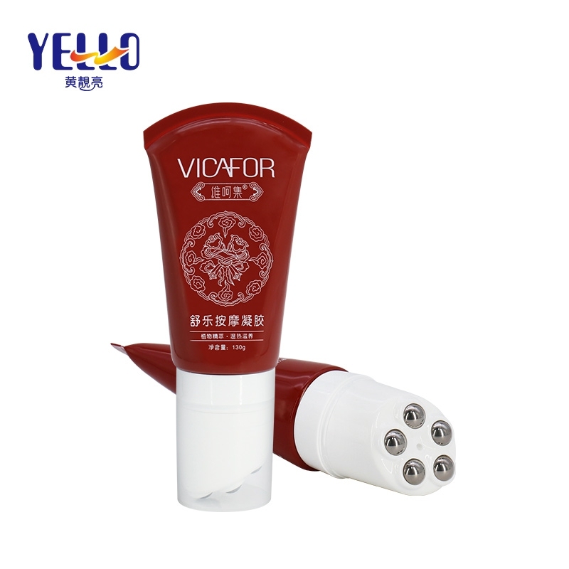 150ml 5oz Body Massage Cream Tube Packaging With Massage Head Applicator