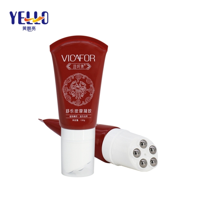 150ml 5oz Body Massage Cream Tube Packaging With Massage Head Applicator