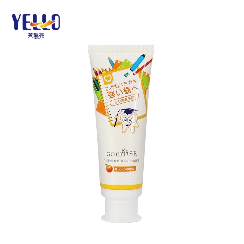 China Manufacturer Fancy Empty Cosmetic Squeeze Packaging Tube For Children's Toothpaste