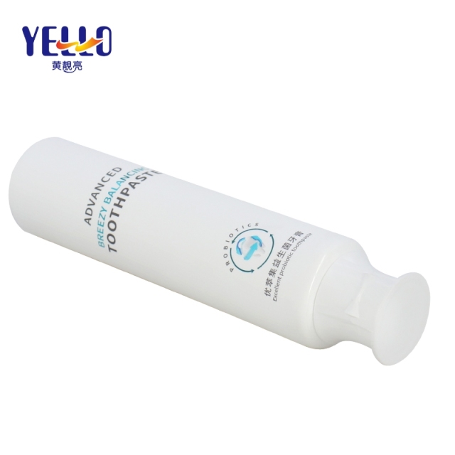 Custom 100g 120g PE Soft Squeeze Cosmetic Tubes Packaging For Toothpaste