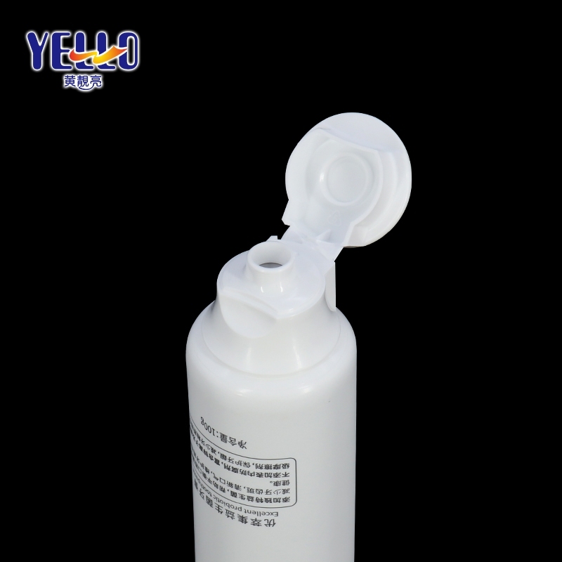 Custom 100g 120g PE Soft Squeeze Cosmetic Tubes Packaging For Toothpaste