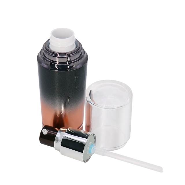 OEM Custom New Design Acrylic Pump Bottles And Cosmetic Jars With Lids Wholesale