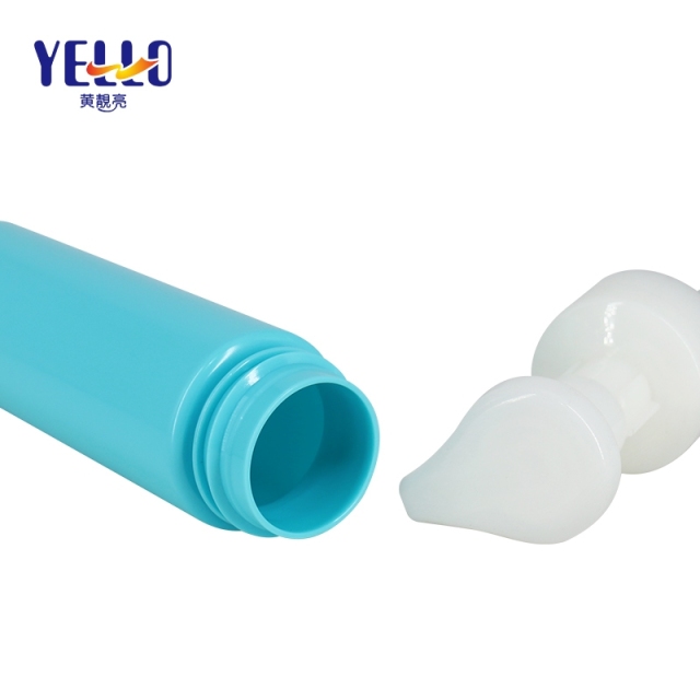 Custom Empty 200ml PET Blue Foaming Pump Bottles For Sale
