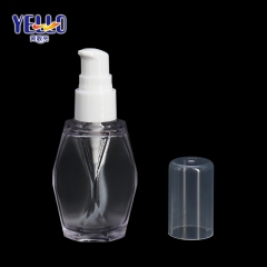 Unique Diamond Shape bottle Thick Wall Lotion Dropper Bottles 15ml 45ml