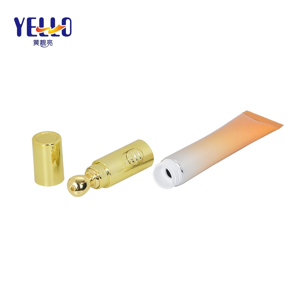 Custom 15ml Empty Plastic Squeeze Electric Eye Cream Tubes With Applicator