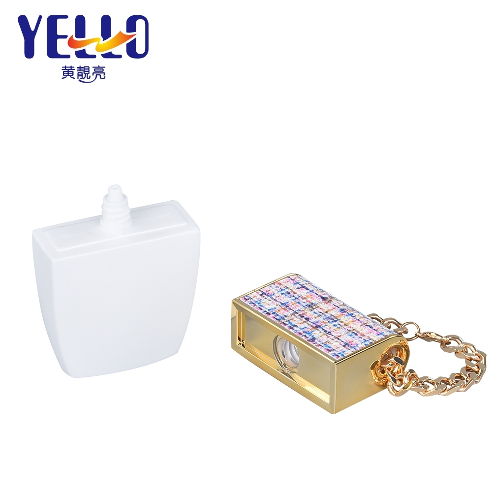 80ml HDPE Empty Plastic Cosmetics Lotion Containers Bottle With Chain