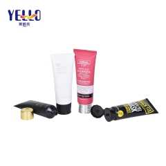 OEM Custom LDPE Cosmetic Plastic Squeeze Tubes With Special Caps Wholesale