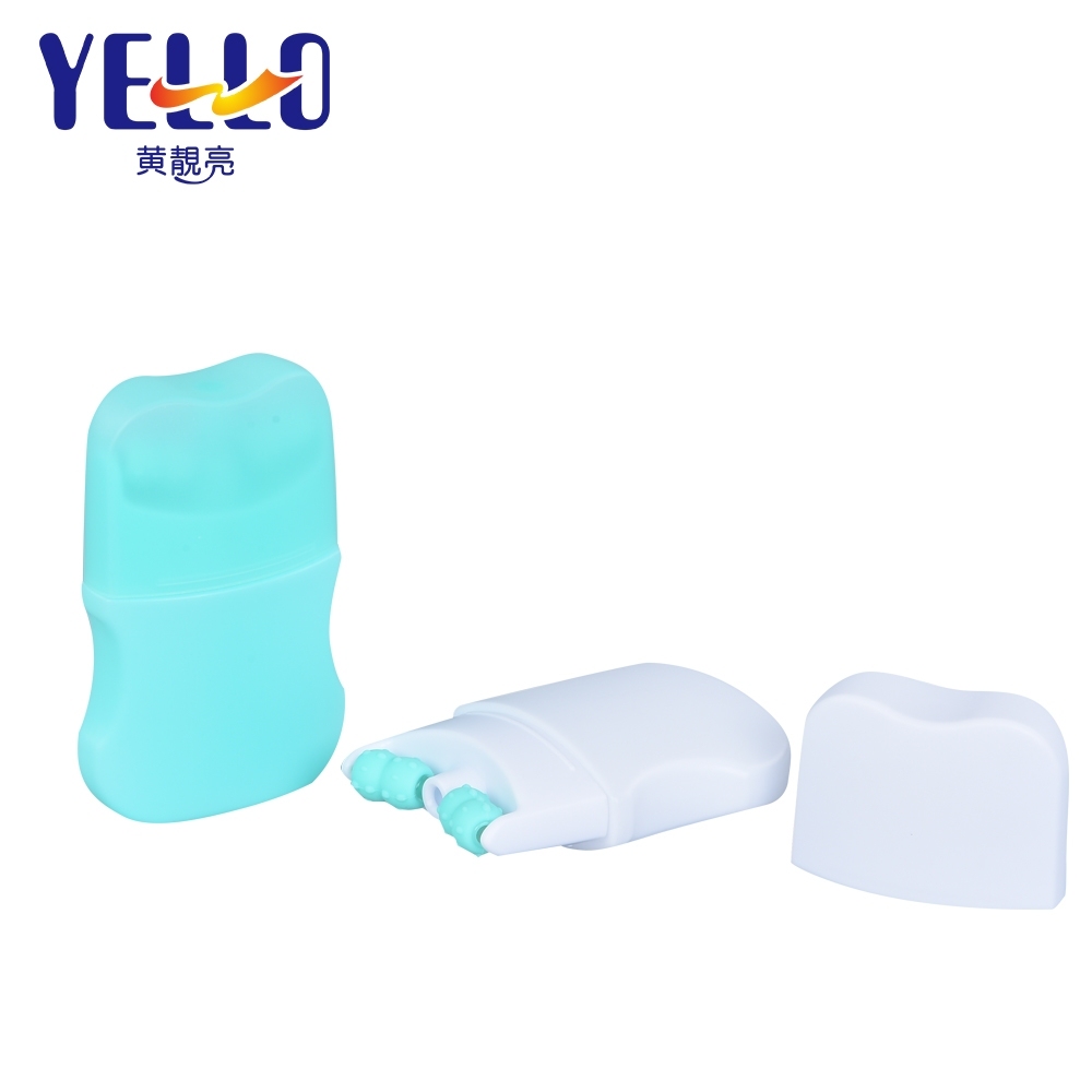 70ml Cosmetic Packaging Tube Double Rollers Massage Bottle For Lotion