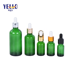 15ml 30ml 50ml 100ml Clear Green Glass Dropper Bottles Wholesale