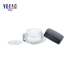 15gr 50gr Empty Square Face Cream Jar Packaging With Screw Lids