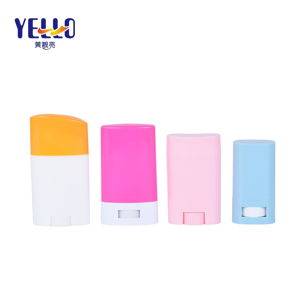 Plastic Refillable Small Deodorant Stick Containers 15g 20g 25g