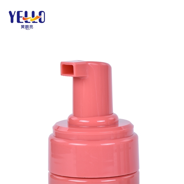 OEM Custom Colorful Foamer Bottles For Face Wash Cylinder Shape