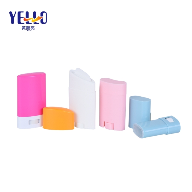 Plastic Refillable Small Deodorant Stick Containers 15g 20g 25g
