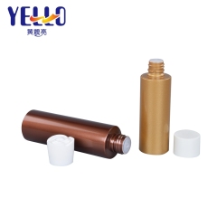 Cylinder PET Face Toner Plastic Bottle Packaging With Customized Color