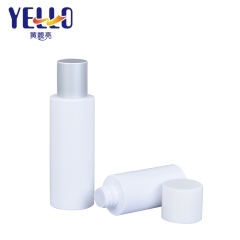 Cylinder PET Face Toner Plastic Bottle Packaging With Customized Color