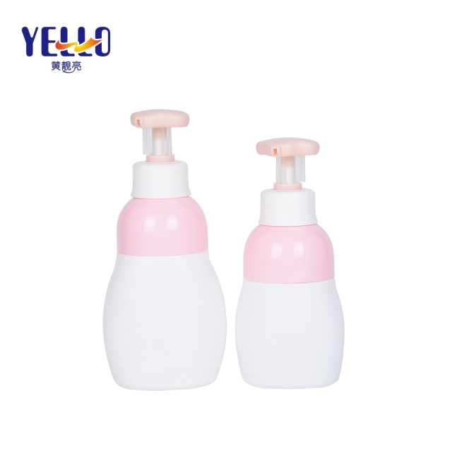 300ml 400ml Unique HDPE Plastic Kids Shampoo And Conditioner Bottles
