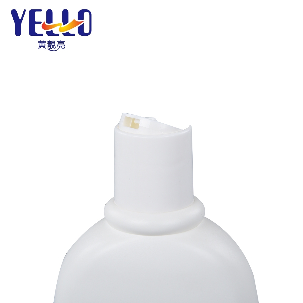 200Ml HDPE Plastic Matte White Shampoo Bottle With Disc Top Cap