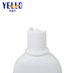 200Ml HDPE Plastic Matte White Shampoo Bottle With Disc Top Cap