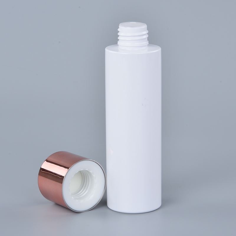 Cylinder Plastic Empty Cosmetic Bottles For Skin Toner And Lotion