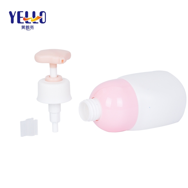 300ml 400ml Unique HDPE Plastic Kids Shampoo And Conditioner Bottles