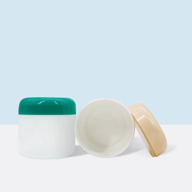 Custom Plastic Cosmetic Jars 8 OZ 250g , PP Hair Mask Cosmetic Container