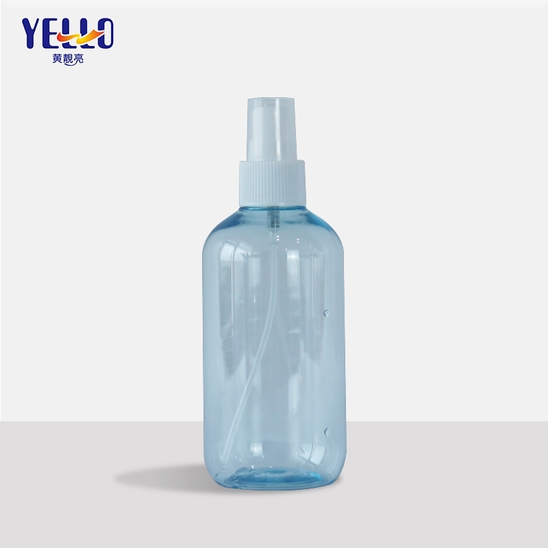 Round 250ml 8 oz Plastic Shampoo And Conditioner Container Bottle Packaging