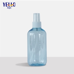 Round 250ml 8 oz Plastic Shampoo And Conditioner Container Bottle Packaging