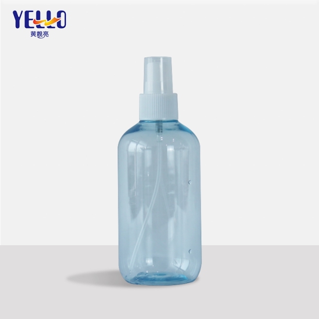 Round 250ml 8 oz Plastic Shampoo And Conditioner Container Bottle Packaging