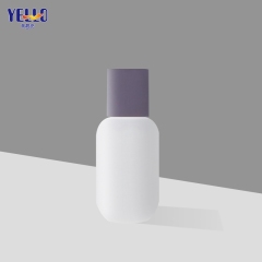 PE Empty Cosmetic Squeeze Cream Bottles 50ml Wholesale With Nozzle