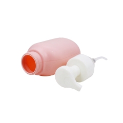 300ml 10 oz Pink Foam Dispenser Bottles , OEM Custom Foam Maker Bottle