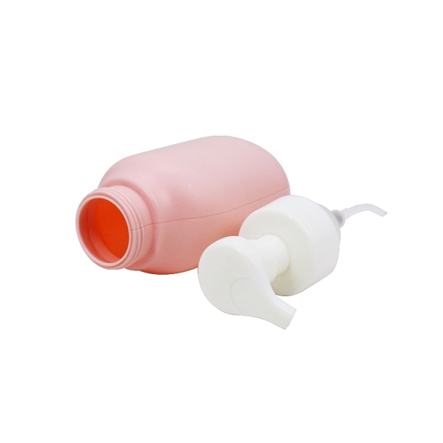 300ml 10 oz Pink Foam Dispenser Bottles , OEM Custom Foam Maker Bottle