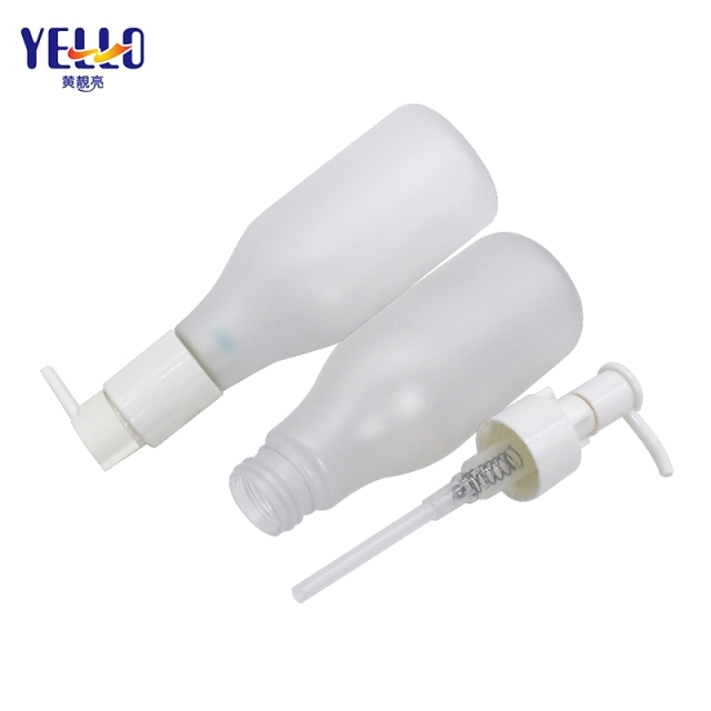 180ml 6oz Personalized Pump Lotion Bottles, Frosted Plastic Cream Bottle
