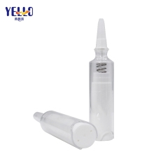 White Empty 5ml 10ml Acrylic Syringe Bottles For Eye Cream