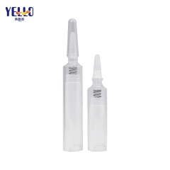 White Empty 5ml 10ml Acrylic Syringe Bottles For Eye Cream