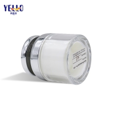 Custom 30g Empty Acrylic Cosmetic Plastic Jars With Lid For Cream