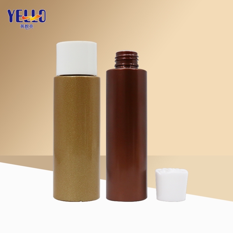 Factory Price Cylinder Plastic Empty Face Toner Bottle 60ml 120ml