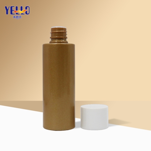 Factory Price Cylinder Plastic Empty Face Toner Bottle 60ml 120ml