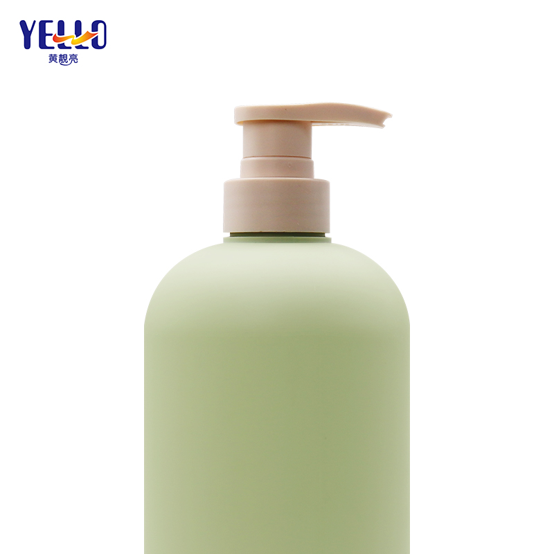 Botellas de loción corporal HDPE verde