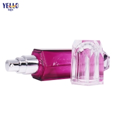 Luxury Glass Cosmetic Jars With Lids And Lotion Pump Bottle Set