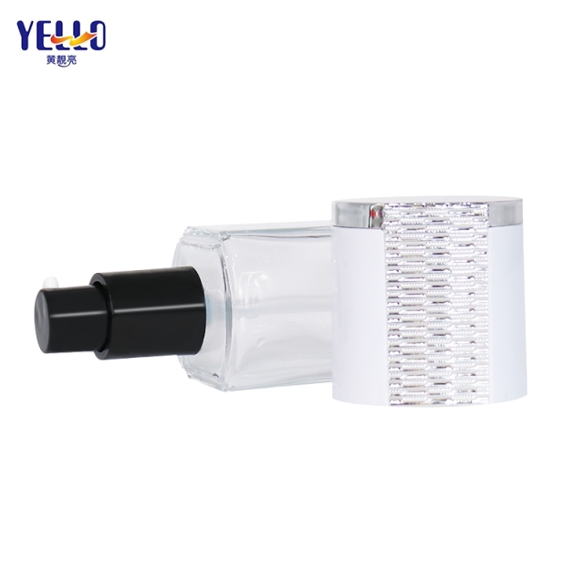 30ml 45ml Clear Glass Lotion Serum Pump Bottles Wholesale