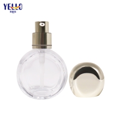 Luxury Unique Shape Glass Lotion Dispenser Bottle 40ml For Cosmetic