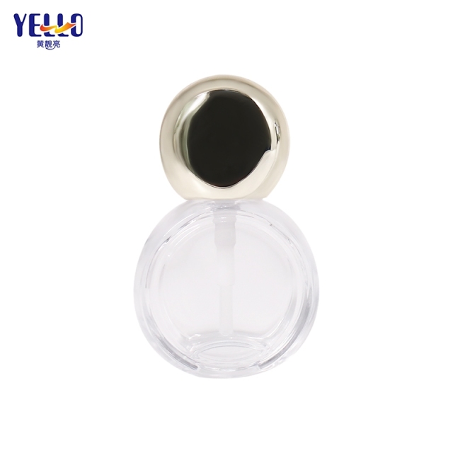 Luxury Unique Shape Glass Lotion Dispenser Bottle 40ml For Cosmetic