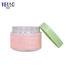 Green Shampoo Container Packaging Lotion Tube And Bottles Body Scrub Jar