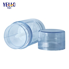 Refillable Plastic Clear Cylinder Deodorant Stick Empty Containers