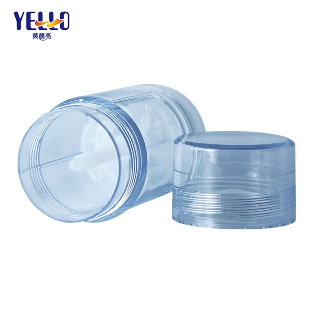 Refillable Plastic Clear Cylinder Deodorant Stick Empty Containers