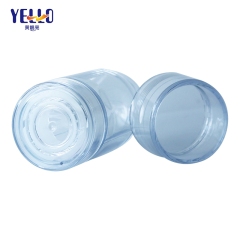 Refillable Plastic Clear Cylinder Deodorant Stick Empty Containers