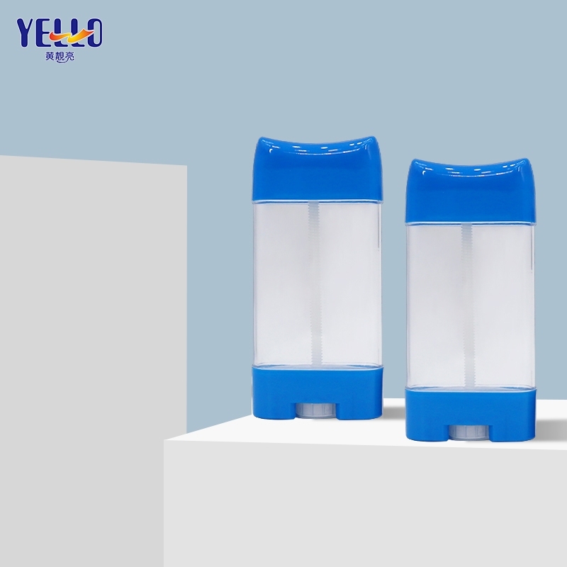 Roll Up Large Empty Gel Deodorant Containers, Clear Deodorant Tubes