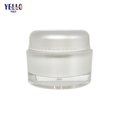 30 gm 50 gm Acrylic Cream Jars With Lids / Plastic Cosmetic Containers